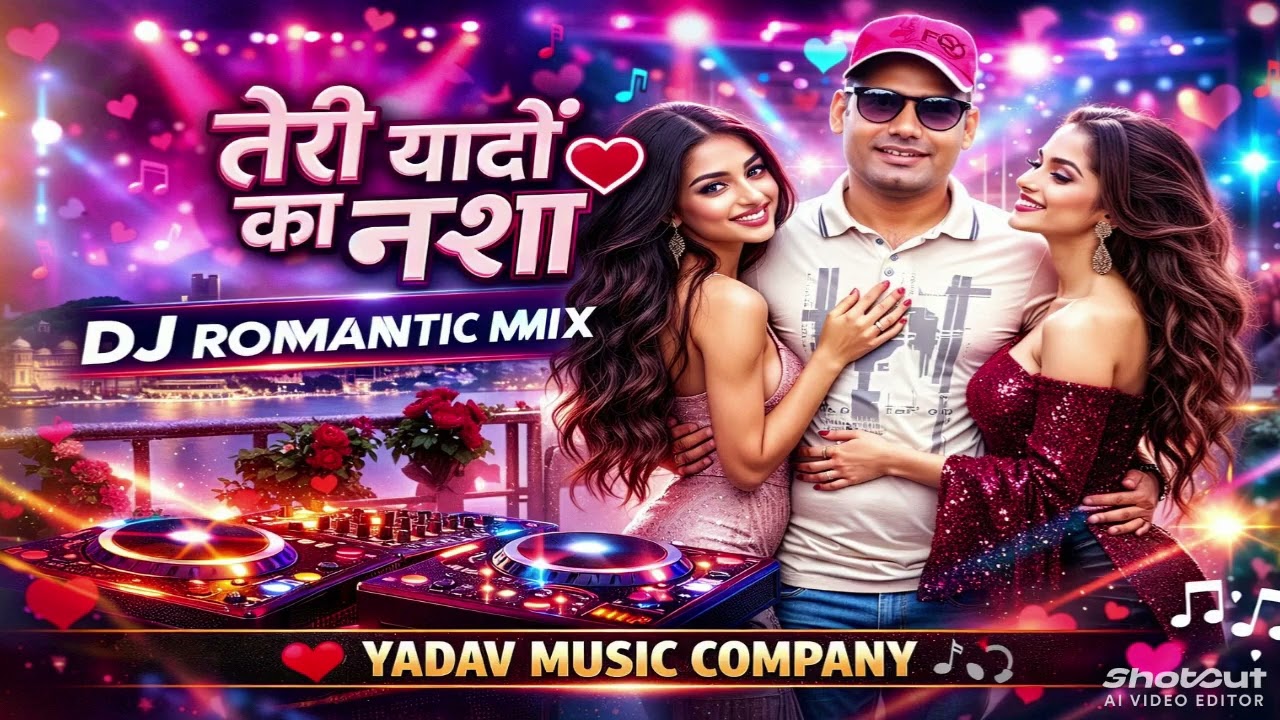 तेरी यादों का नशा ❤️ | New DJ Romantic Bollywood Song 2026 | Love DJ Remix | Yadav Music Company