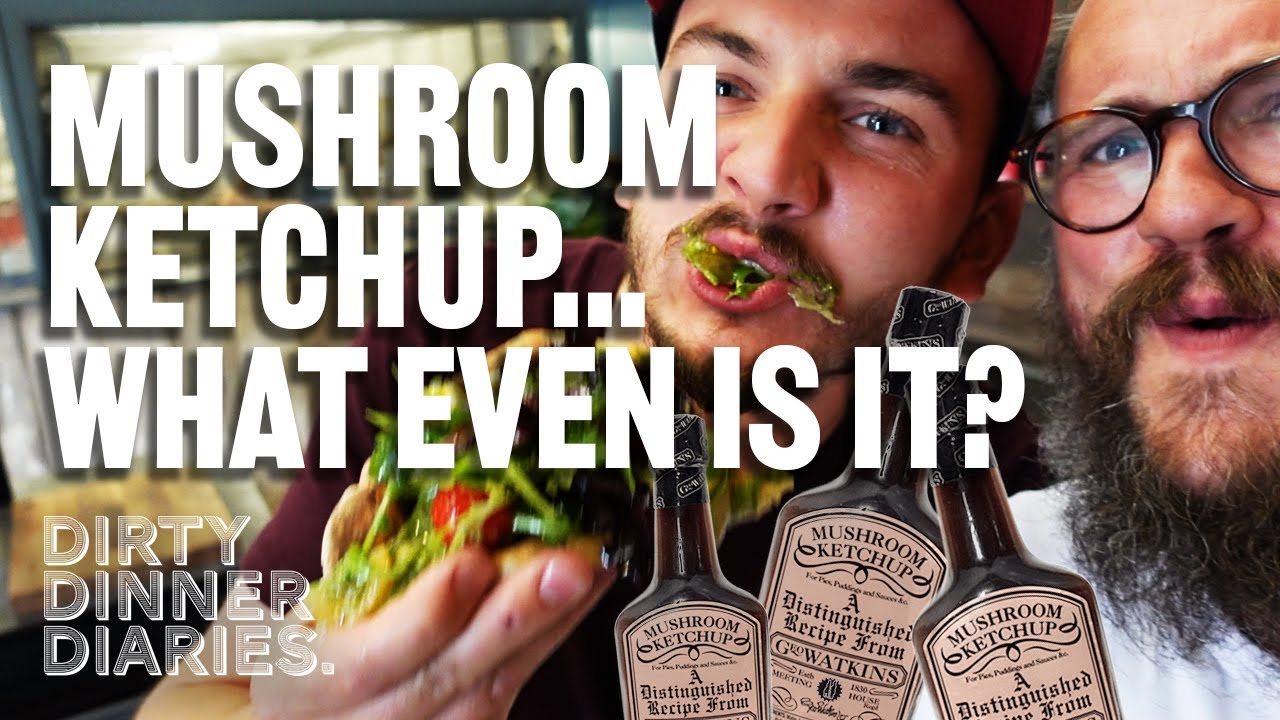 Dirty Dinner Diaries - How To Make Magnificent Mushroom Ketchup in Under 10 Minutes!