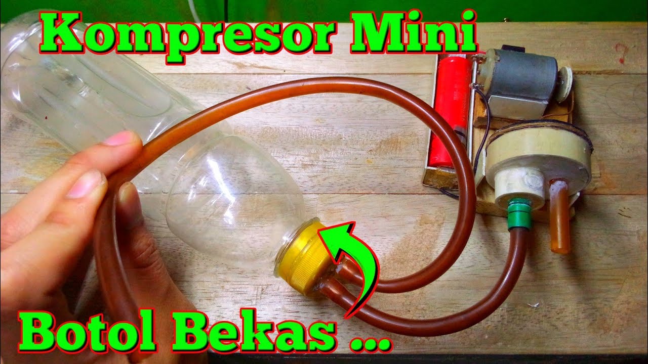 ide kreatif  ...!!! buat kompresor mini, membuat kompresor mini sendiri @Creative99-9