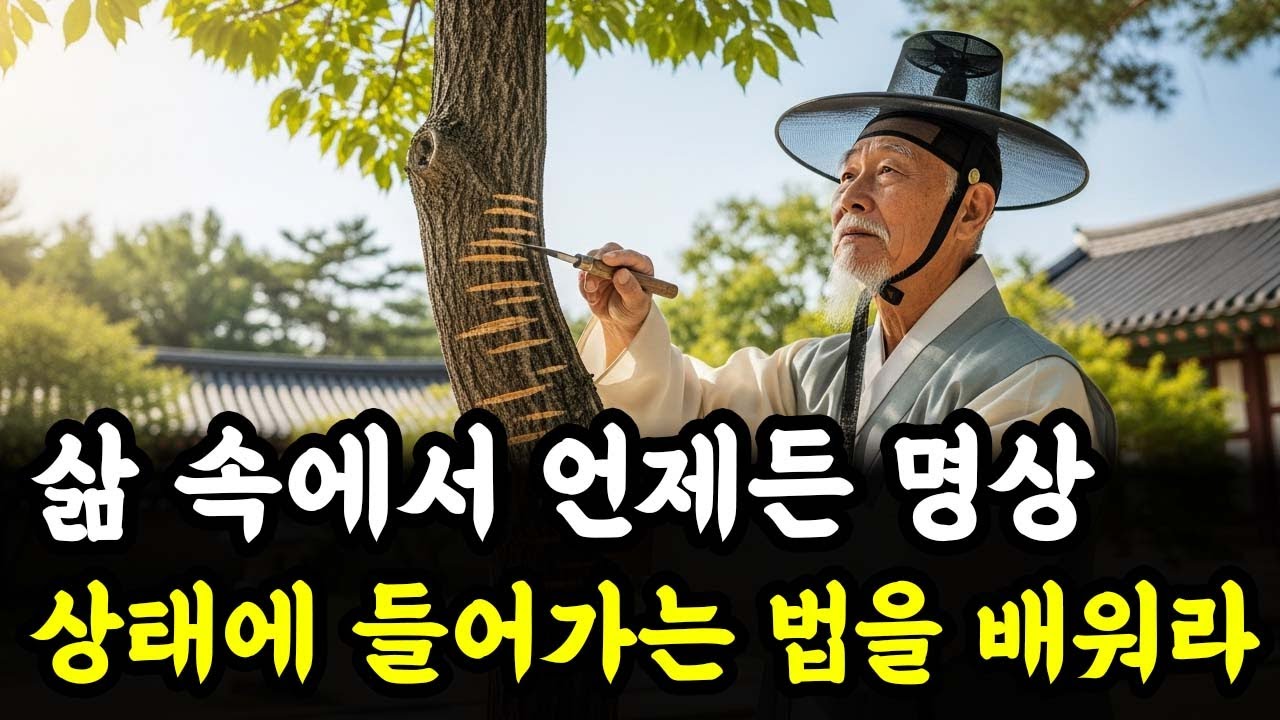 삶 속에서 언제든 명상 상태에 들어가는 법을 배워라 | 인생 철학 | 고인의 가르침
