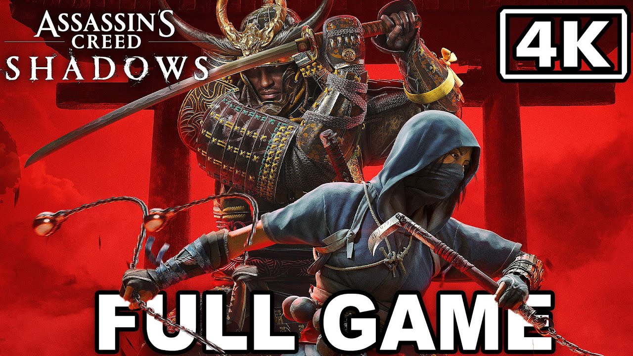 ASSASSIN'S CREED SHADOWS - Full Game Walkthrough [Japanese Dub] (4K60FPS)