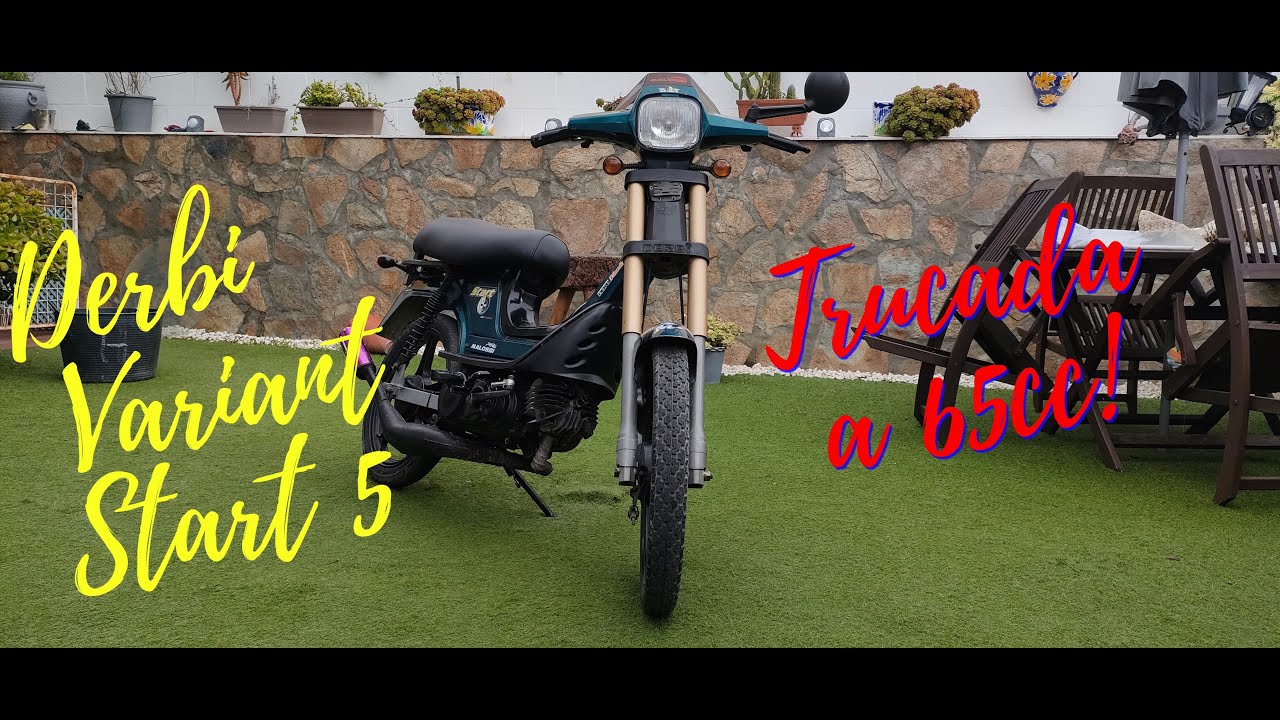 Derbi  Variant 65cc | Trucaje basico (carburación,cilindro, escape)