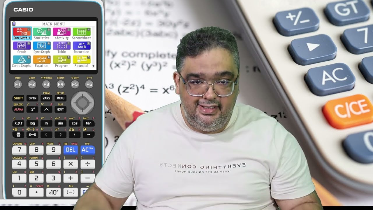 Casio fx-CG50 - Aprendendo o básico