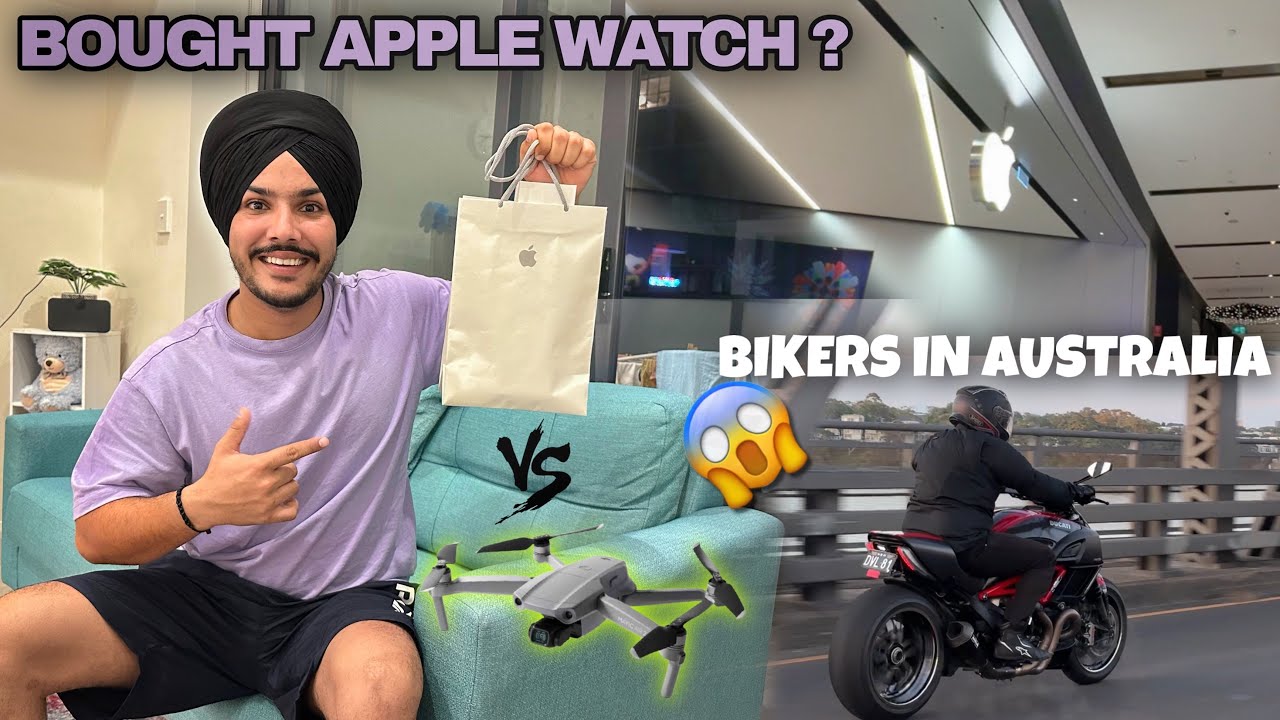 Bought Apple Watch in Australia 😱 trying indian food In Australia , Sydney