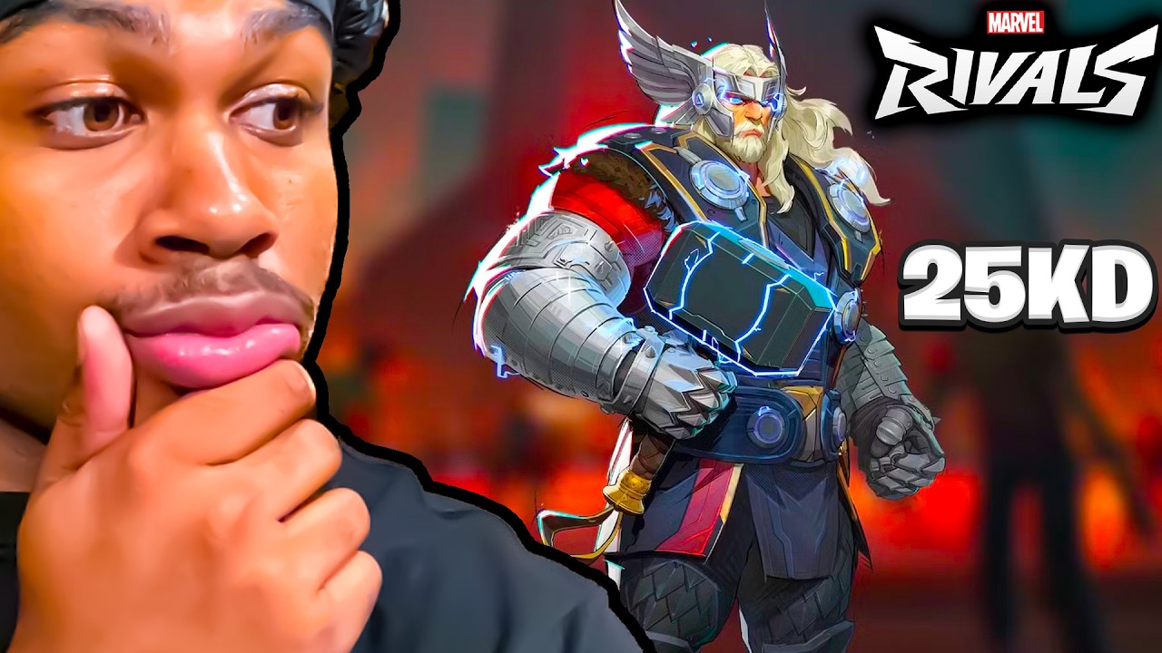 TAKING OVER EVERY MATCH AS THOR IN MARVEL RIVALS