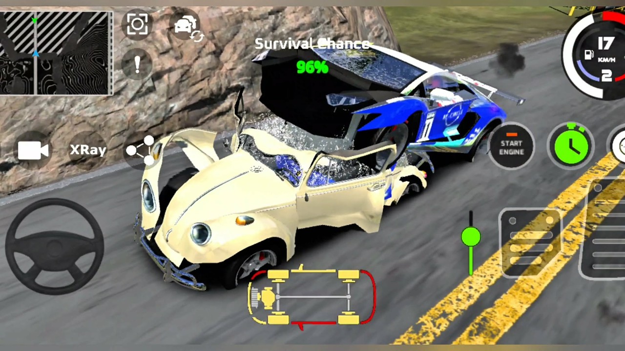 Realistic High Speed Crashes and Stunts - DriveCSX (DriveX) Car Crash Simulator | Part 10