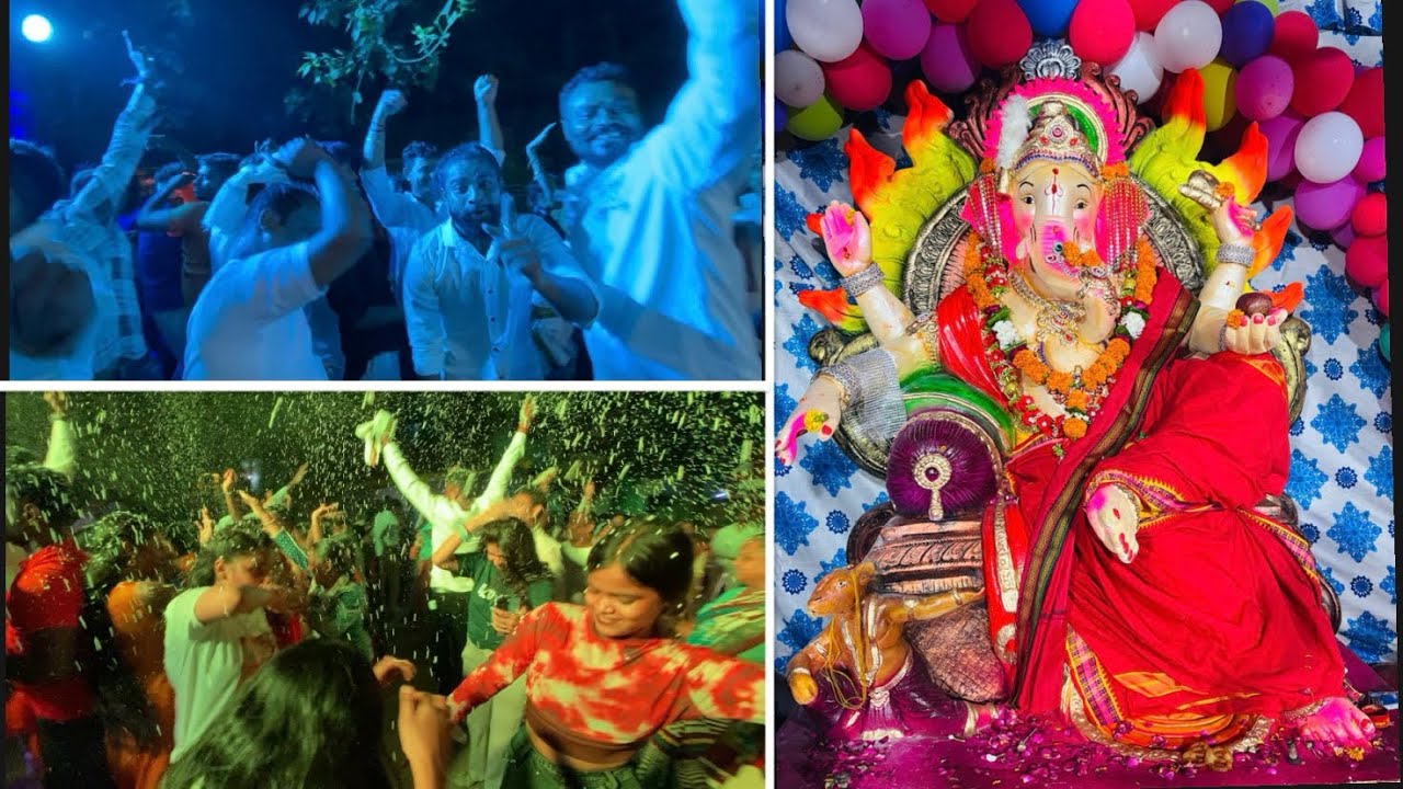 J.J Colony Wazirpur Delhi-52 ( D Block Ka Raja Ganpati Visarjan 2025 )￼
