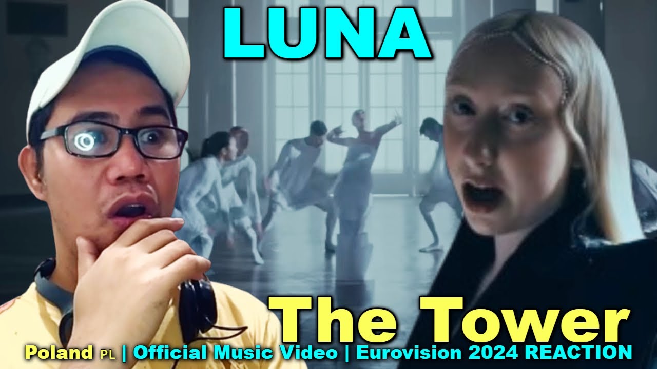LUNA - The Tower | Poland 🇵🇱 | Official Music Video | Eurovision 2024 REACTION