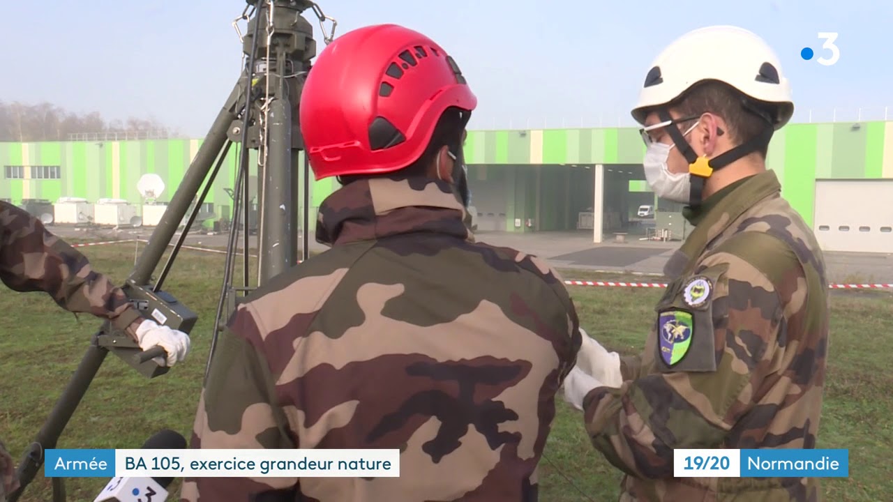 BA 105, exercice grandeur nature