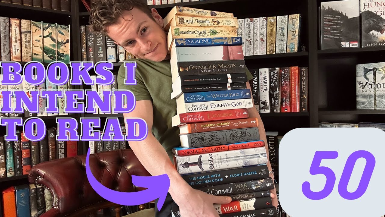 Huge TBR Pile - 50 Books!