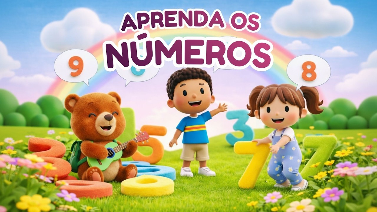 Aprendendo os Números – Música Infantil Educativa | Turma da Jade