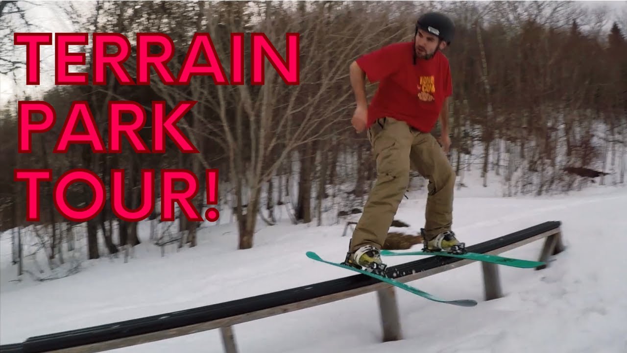 BACKYARD TERRAIN PARK TOUR | Maritime Ski Bums |