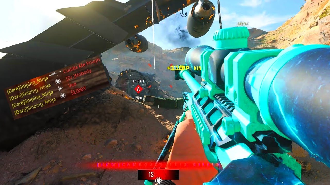 MW3 but I’m a NINJA with a sniper...  | MW3 SnD Sniping and Ninja Moments