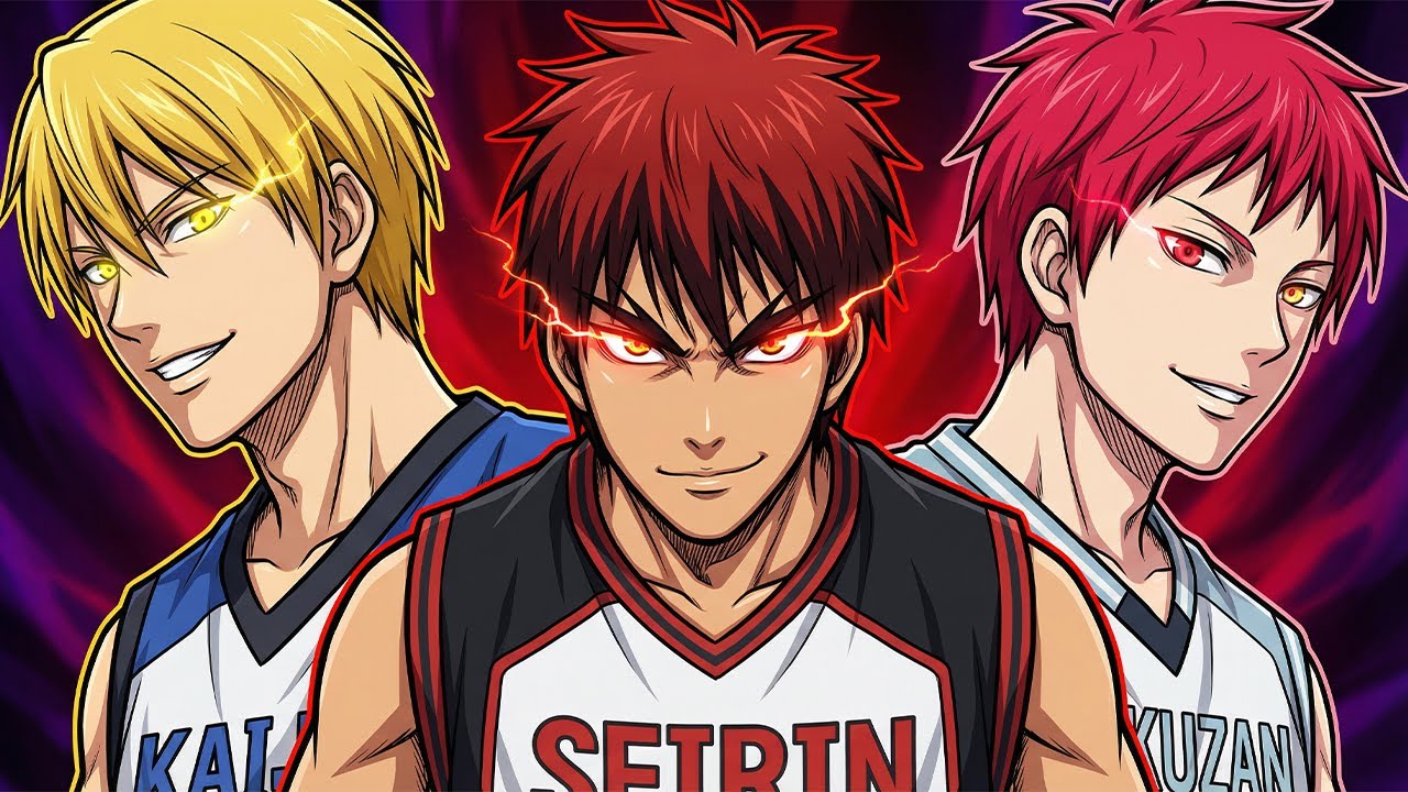 Le CLASSEMENT ULTIME des JOUEURS de KUROKO NO BASKET ? (génération miracle 🏀)