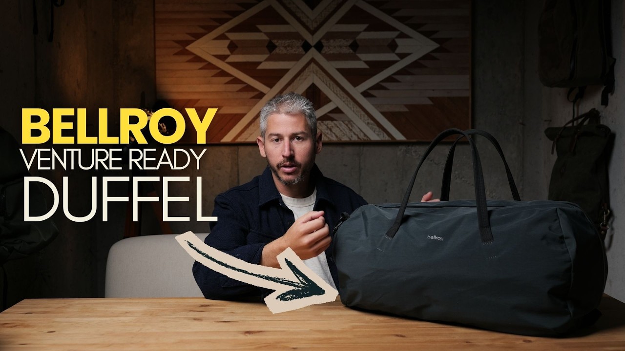 Bellroy Venture Ready Duffel 55L // всего 600 граммов?
