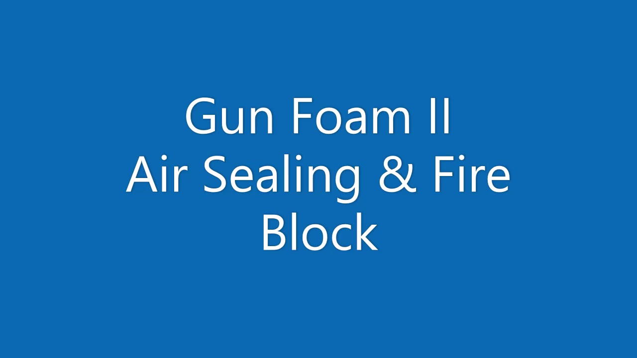 Dap TouchnSeal Gun Foam II and No-Warp Foam