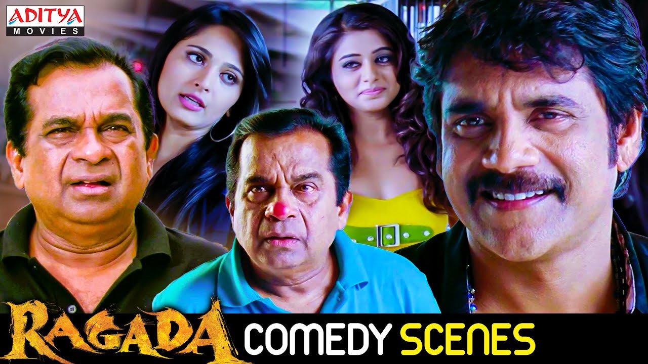 Ragada Ultimate Comedy Scenes | Hindi Dubbed Movie | Nagarjuna, Anushka, Priyamani | Brahmanandam
