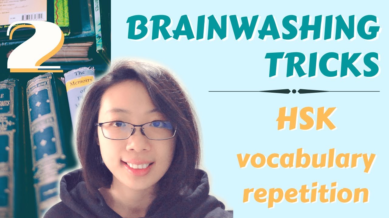 HSK1-02 VERB & ADJECTIVE repetition- Chinese vocabulary// basic words// brainwash tricks