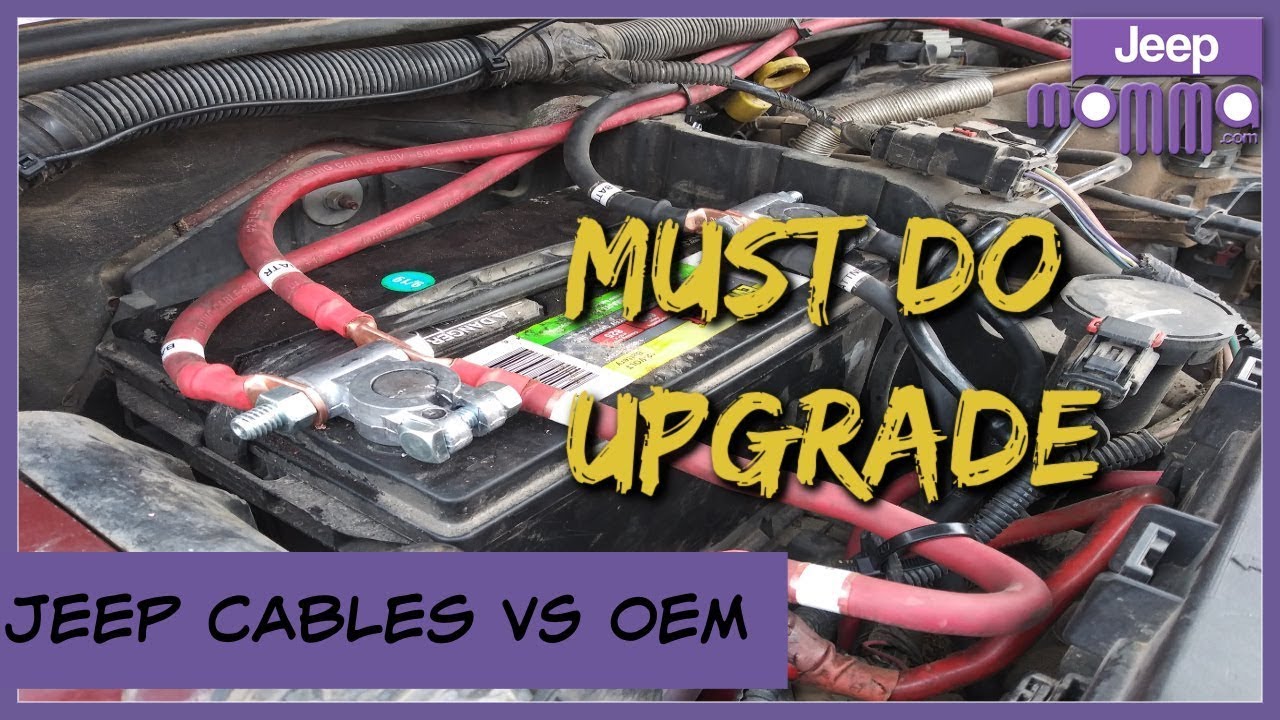 Jeep Cables VS OEM Must Do Upgrade  Modification  to Your Jeep to Prevent Failure and Fire