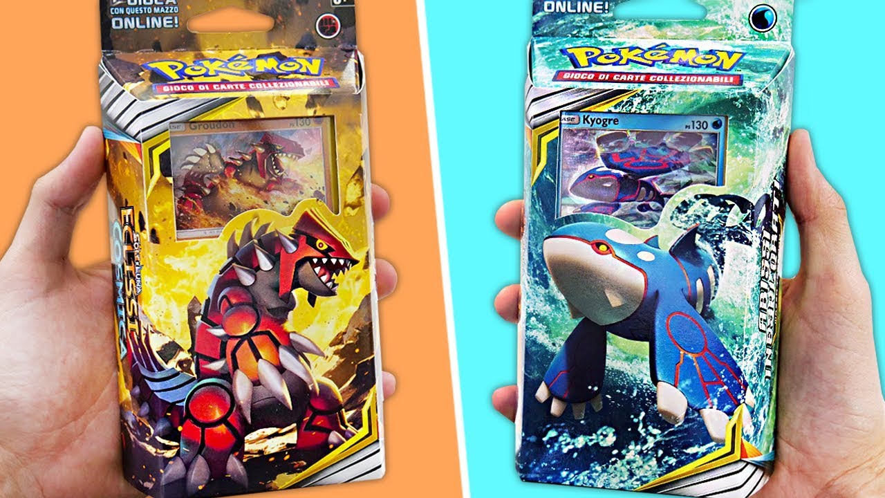APRO 2 NUOVI MAZZI DI GROUDON E KYOGRE ECLISSI COSMICA! - Vette Imponenti e Abissi Inesplorati