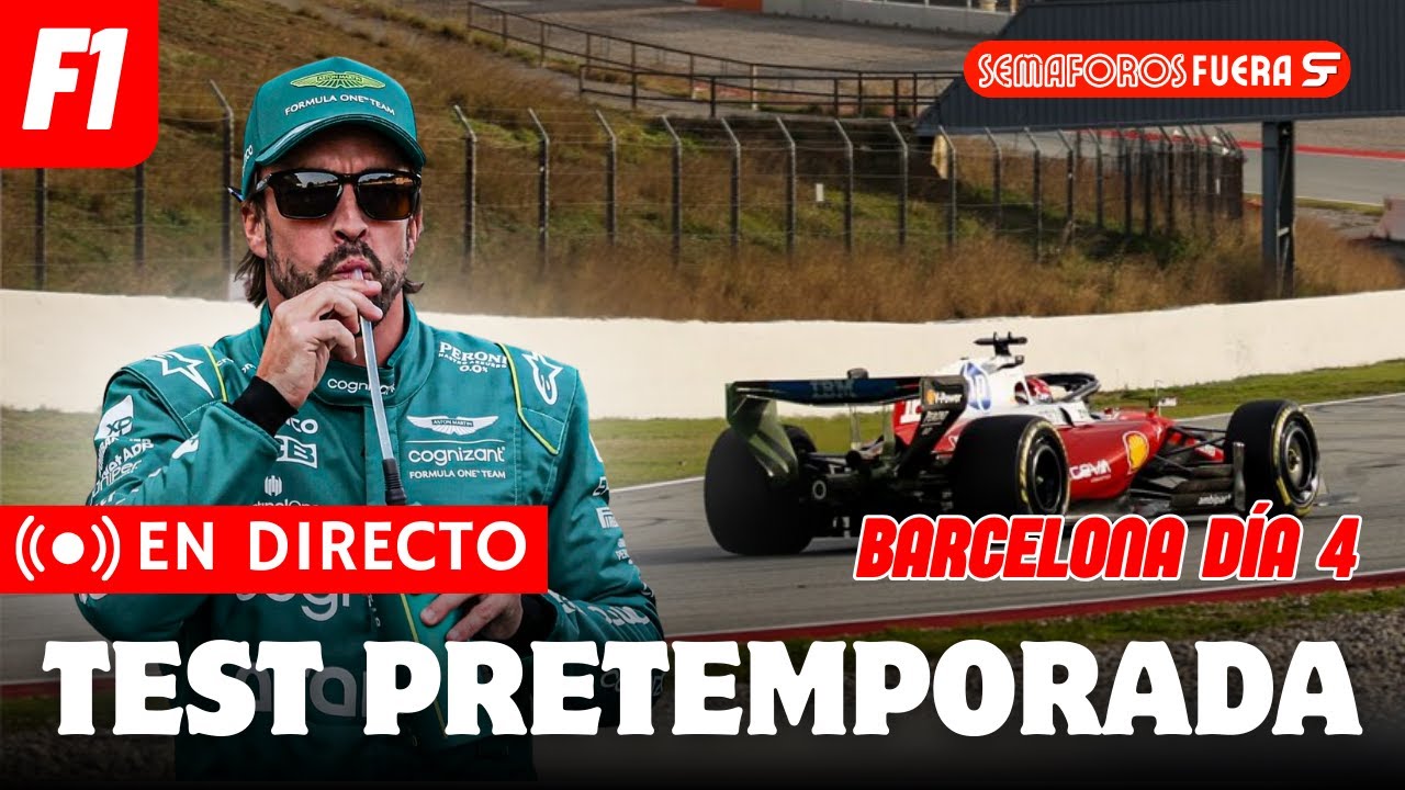 TEST PRETEMPORADA F1 en DIRECTO | DEBUT ASTON MARTIN | SemaforosFuera