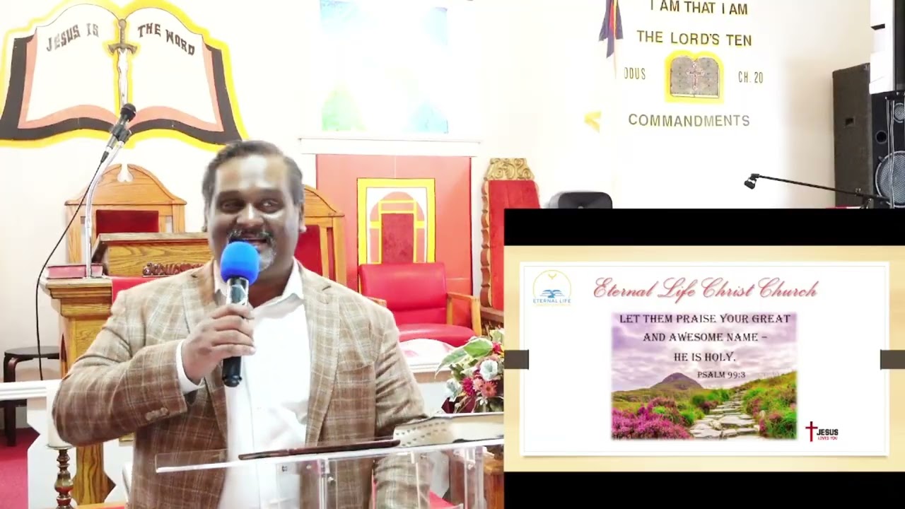 ELCC Worship Songs | Minister Ebenezer Phillip | Rock of Ages & Come Thou Fount Of Every Blessing