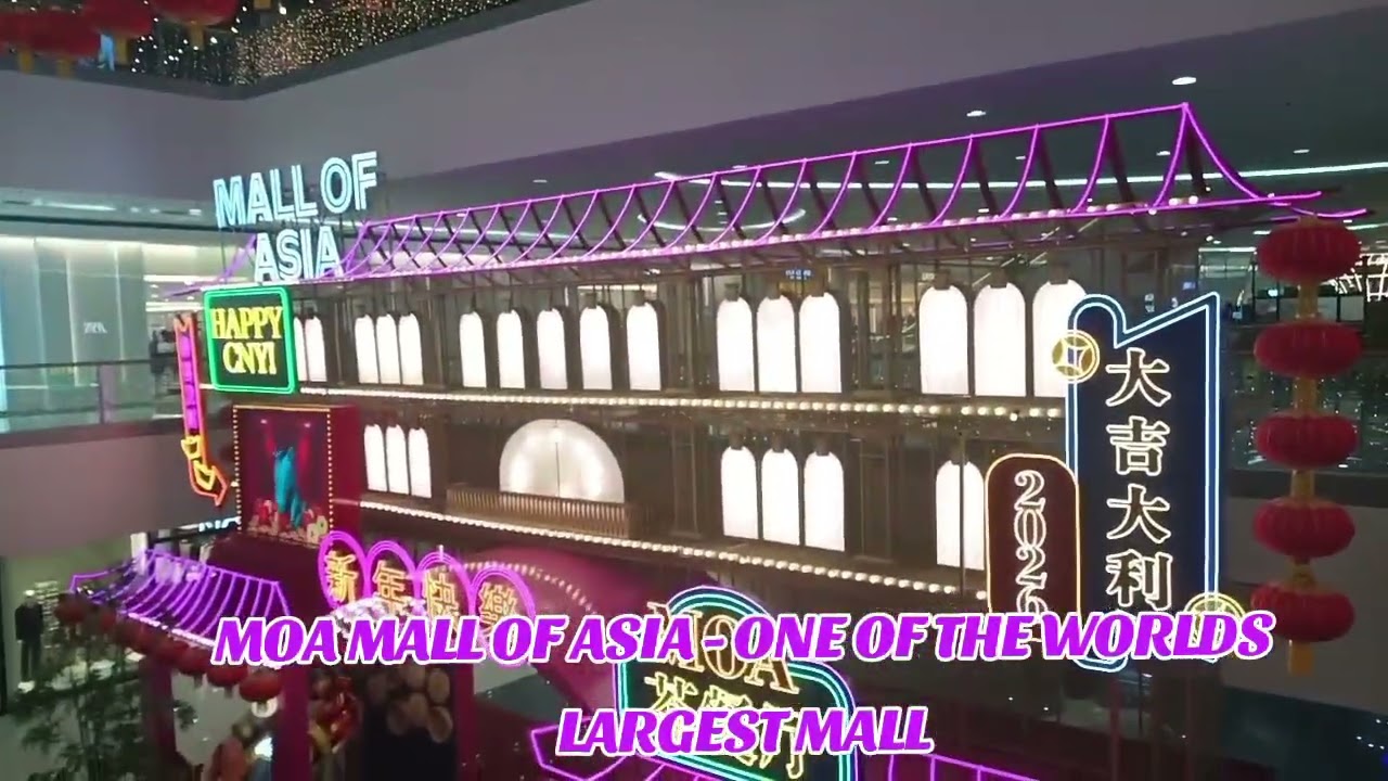 WOW ! MOA MALL OF ASIA - ONE OF THE WORLDS LARGEST MALL #moa #manila.