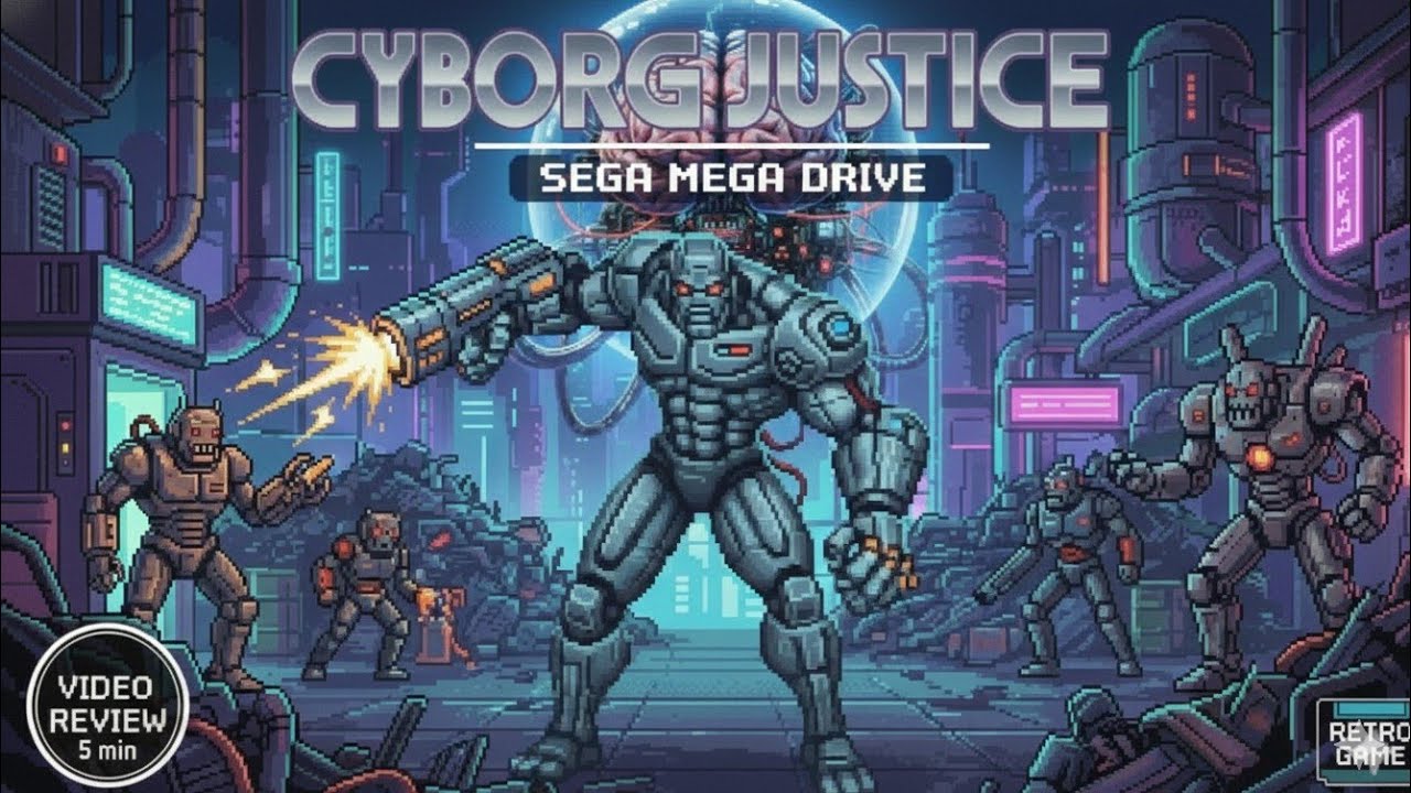 [5 min] обзор игры Cyborg Justice (Sega)