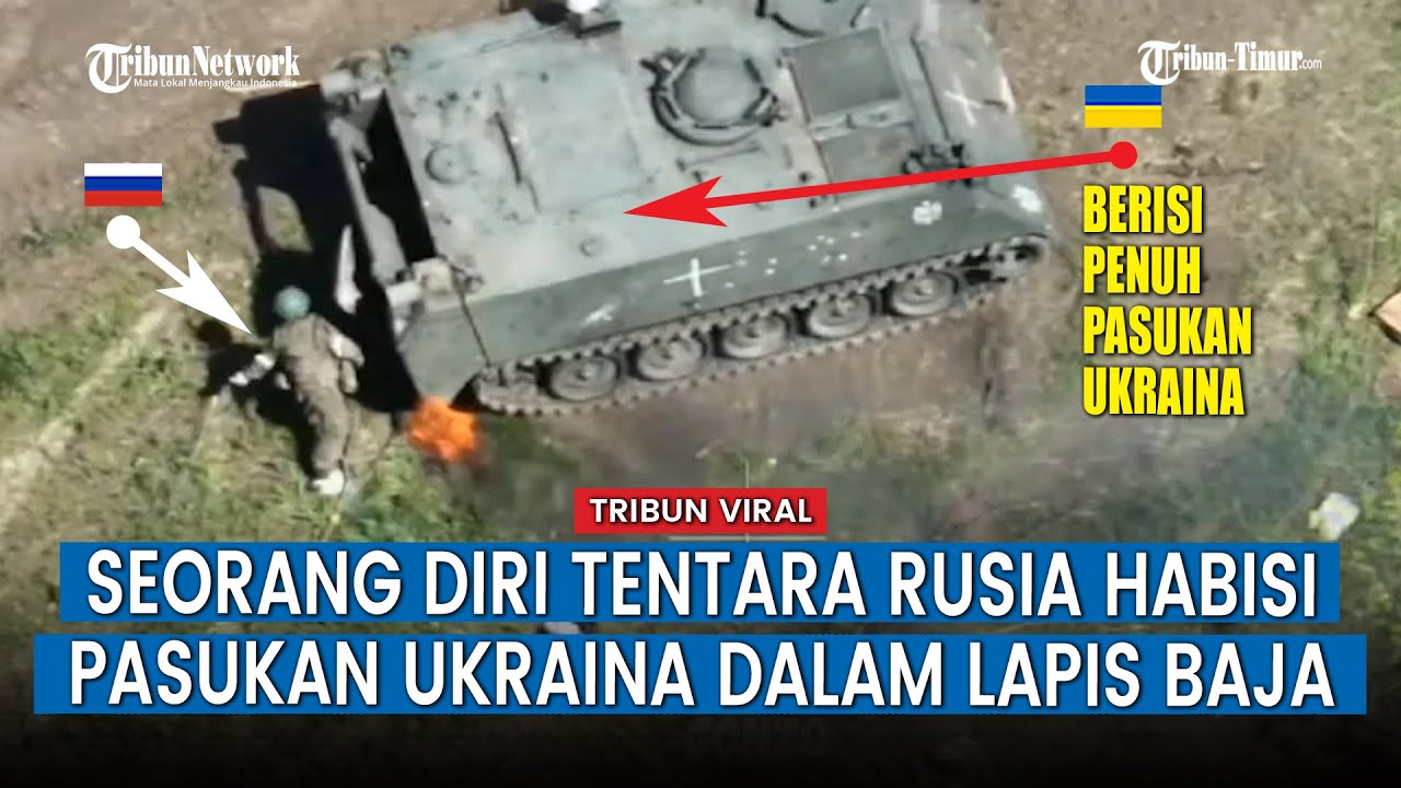 Full Puluhan Tentara Ukraina Ketar-ketir Masuk M113 saat Rusia Kirim Serangan Proyektil
