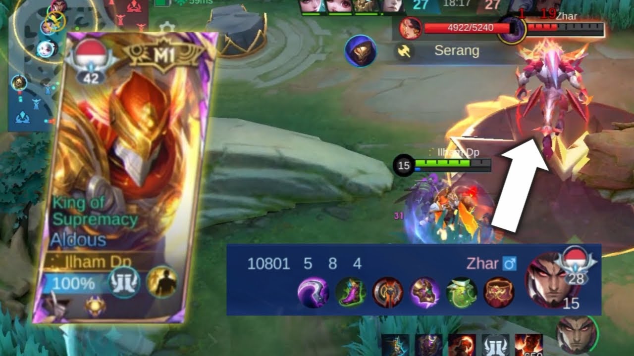 DETIK-DETIK NAIK KE HONOR KETEMU HERO COUNTER ALDOUS!! DI EARLY GAME KITA SIKSA!!