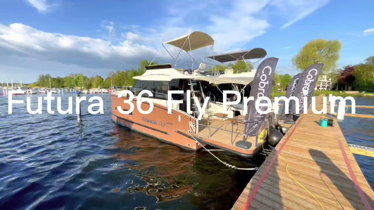 Rundgang in der Futura 36 (Cobra Yachts) bei bestem Wetter 😊 [2022]