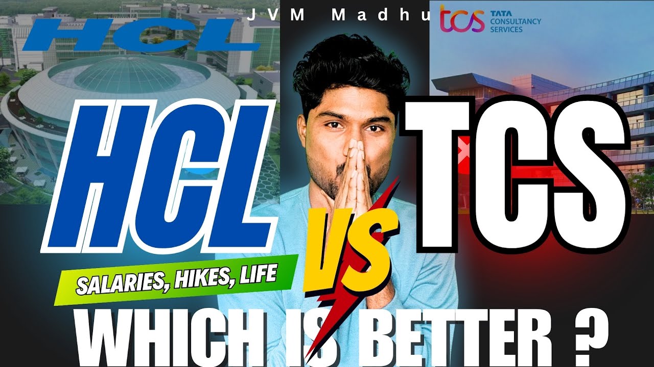 🚨🚨HCL vs TCS: Which Company is Better in 2026? Salary, Hikes, Work Culture, Job Security