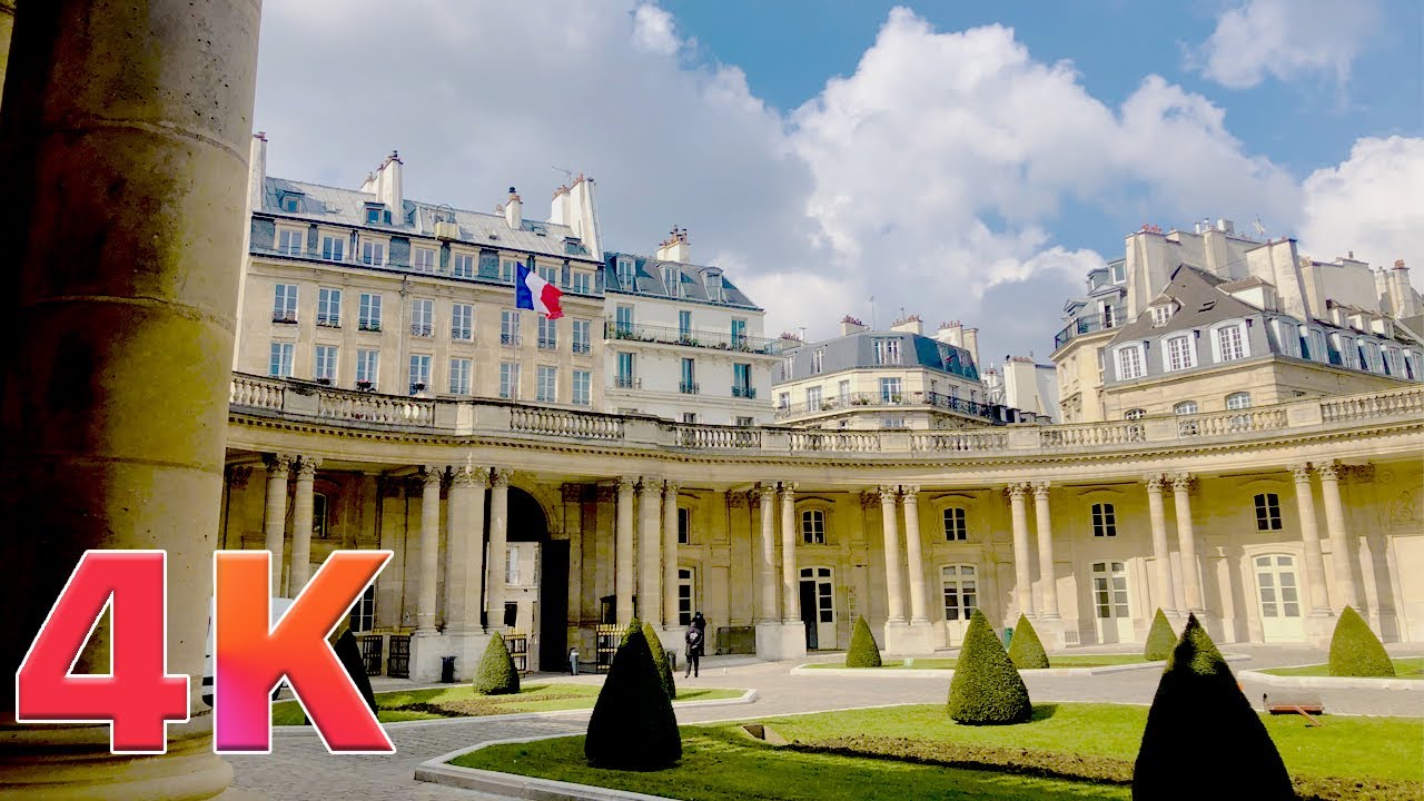 [4K HDR] Paris Walking Tour, Le Marais 🇫🇷 — 封鎖中のパリ、マレ地区