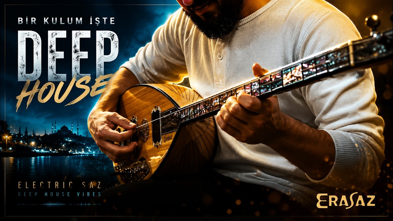 Bir Kulum İşte 'DEEP HOUSE' | Maple Shell Electric Saz | Erasaz