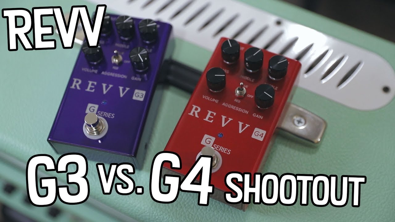 Revv Amps G3 против G4 ПЕРЕБОР