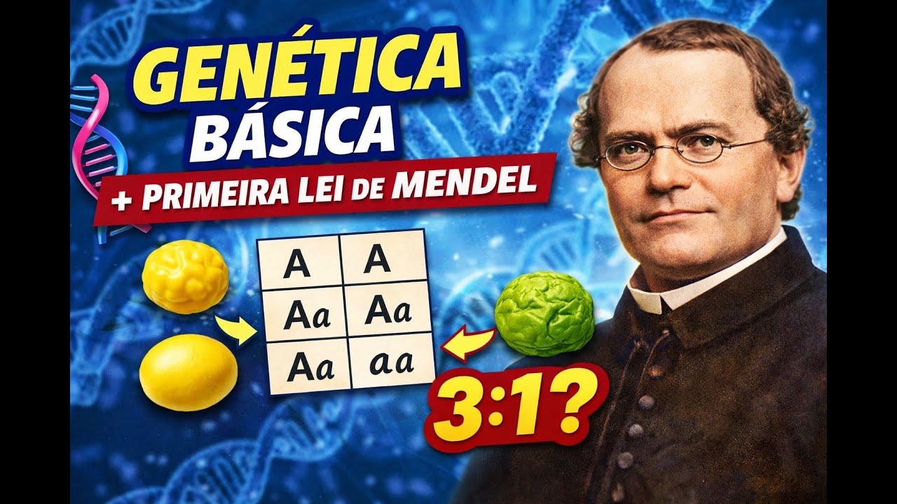 O Monge, a Ervilha e a Genética