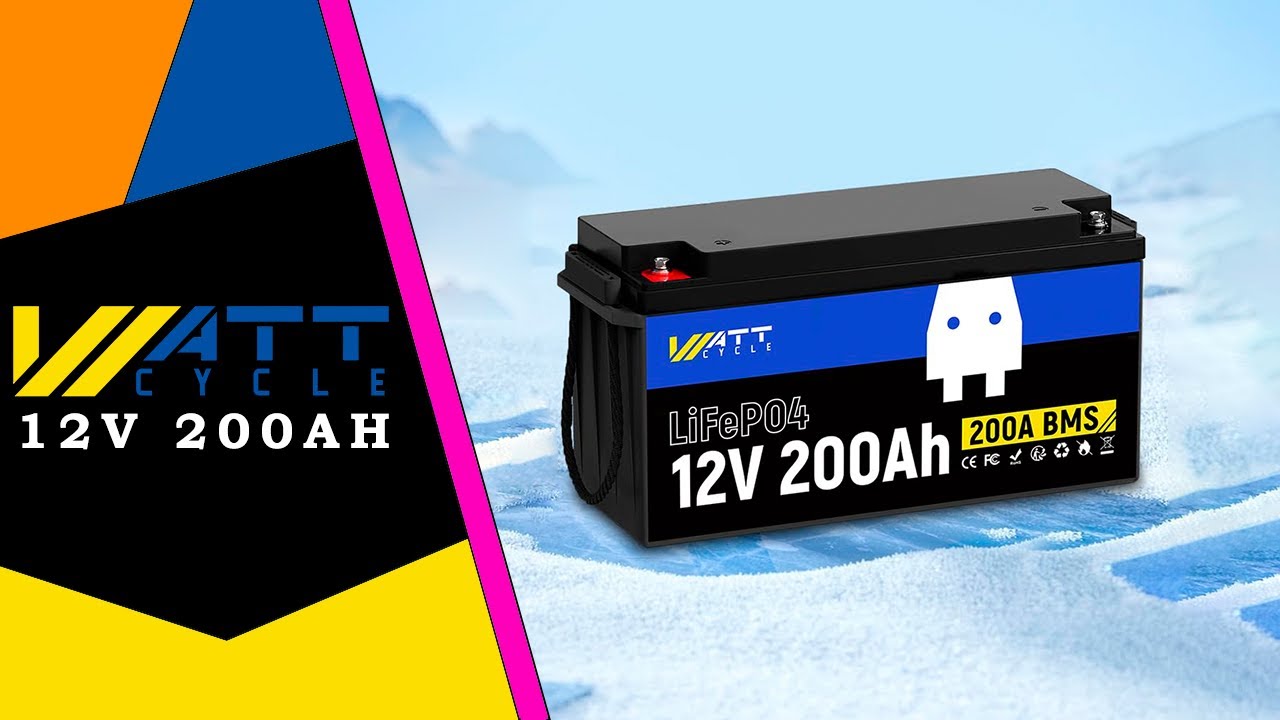 WattCycle 12V 200Ah 🔋 Duża bateria, akumulator LiFePO4 / Recenzja
