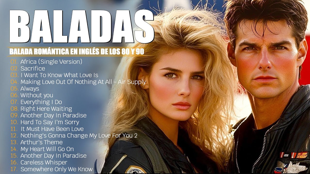 Las 100 Mejores Canciones En Ingles De Los Tiempos - Grandes Éxitos 80 y 90 En Inglés