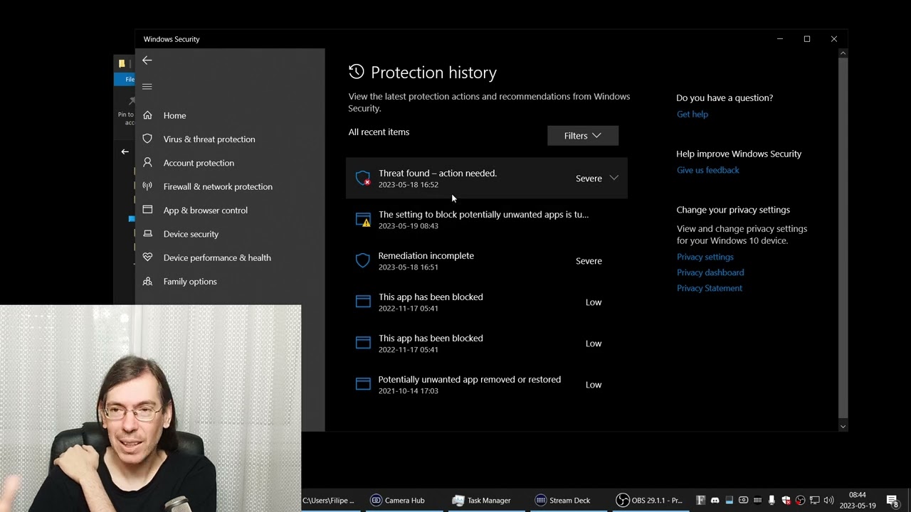 How To: Remove Windows Security notification for threat files that no longer exist | Windows 10