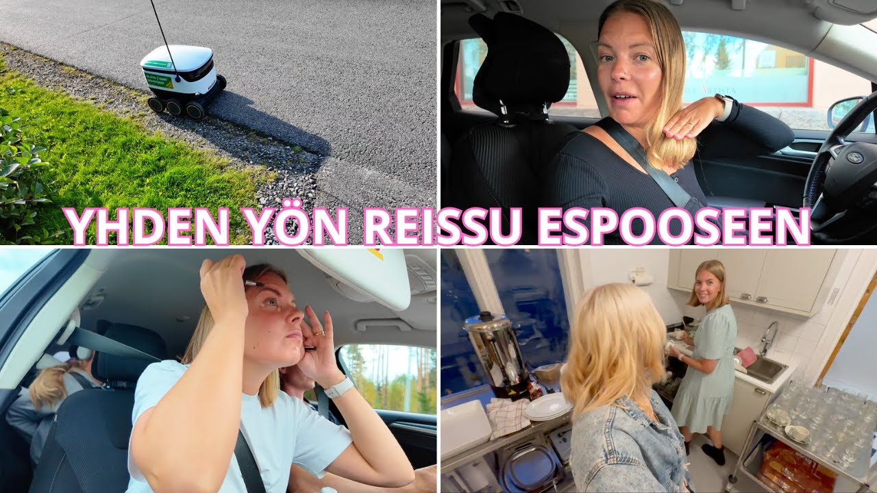 Testasin robokuljetusta | Kampaajalle ja rippijuhliin