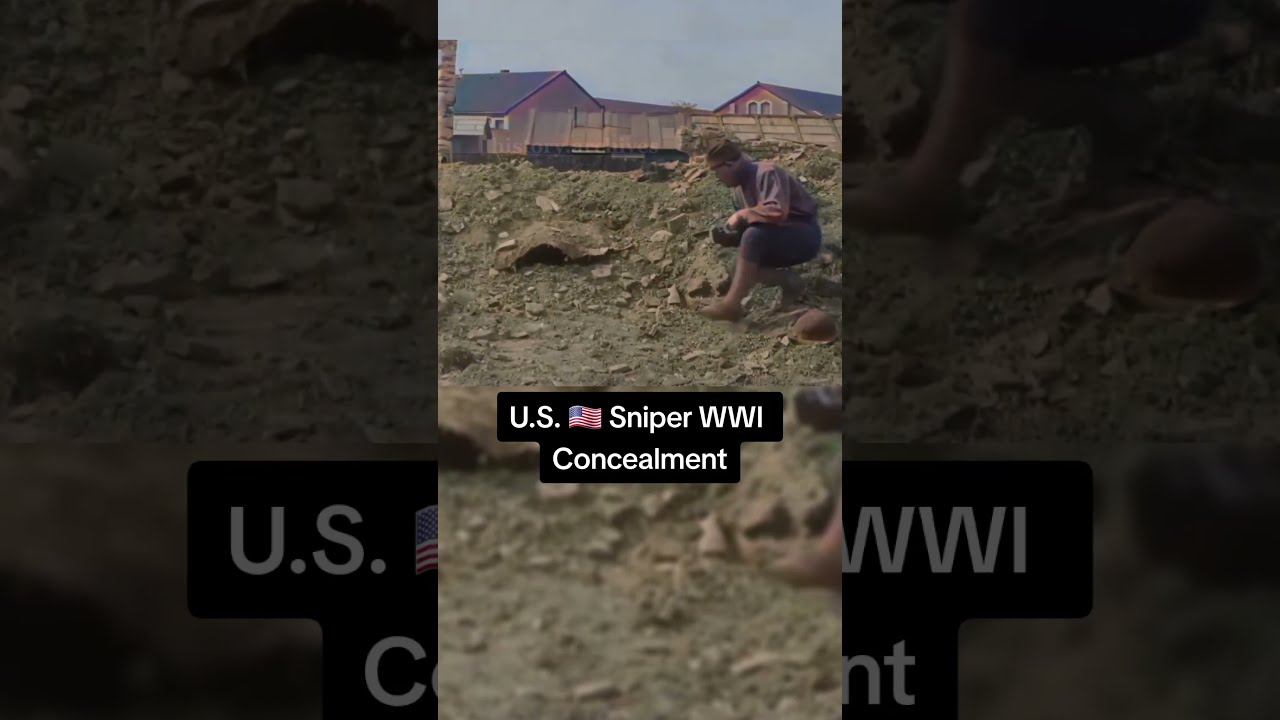 This video appears to be from the A.E.F (American Expeditionary Force) in France, Circa ~1918? #war