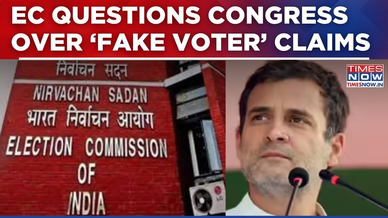 Rahul Gandhi Drops &lsquo;H-Files&rsquo;; EC Hits Back, Questions Congress Over &lsquo;Fake Voter&rsquo; Claims | Watch