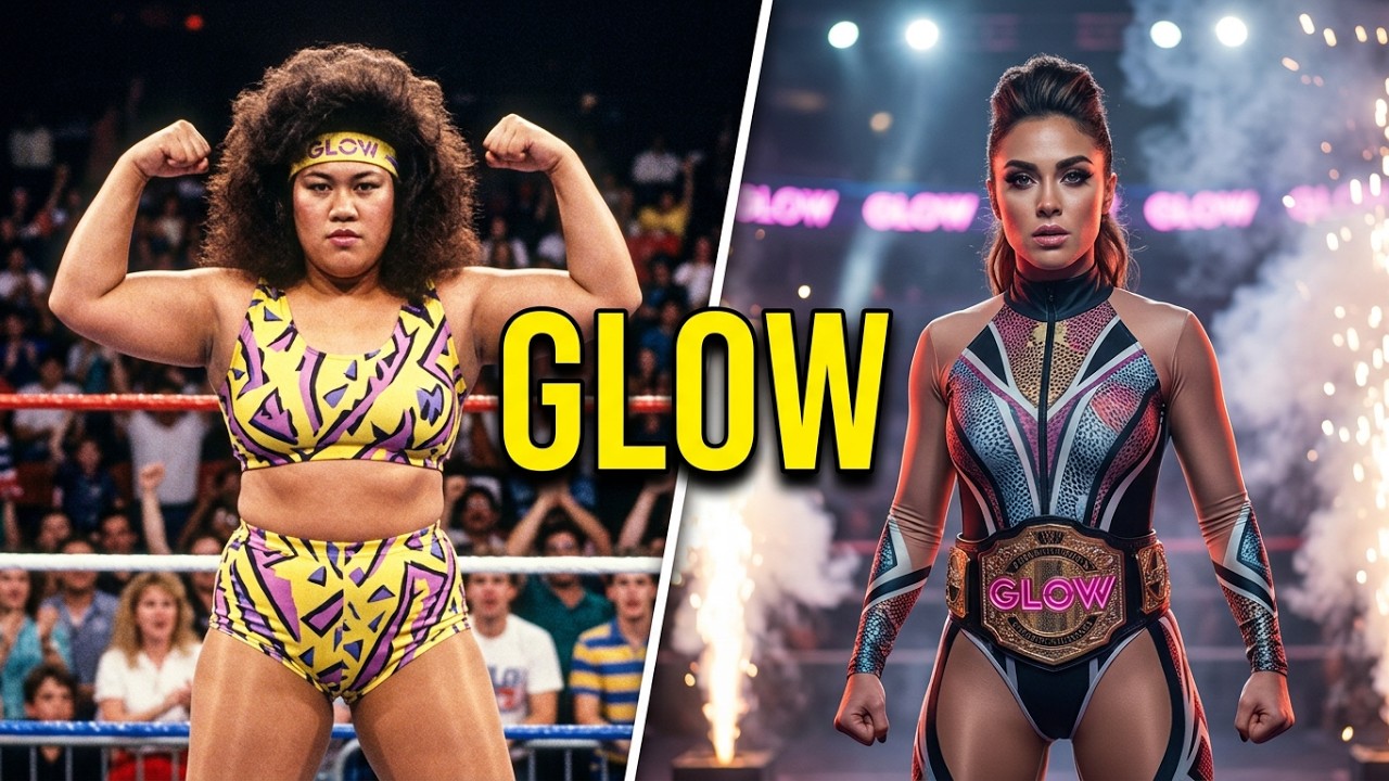 Lembram de GLOW Luta Livre de Mulheres no SBT?