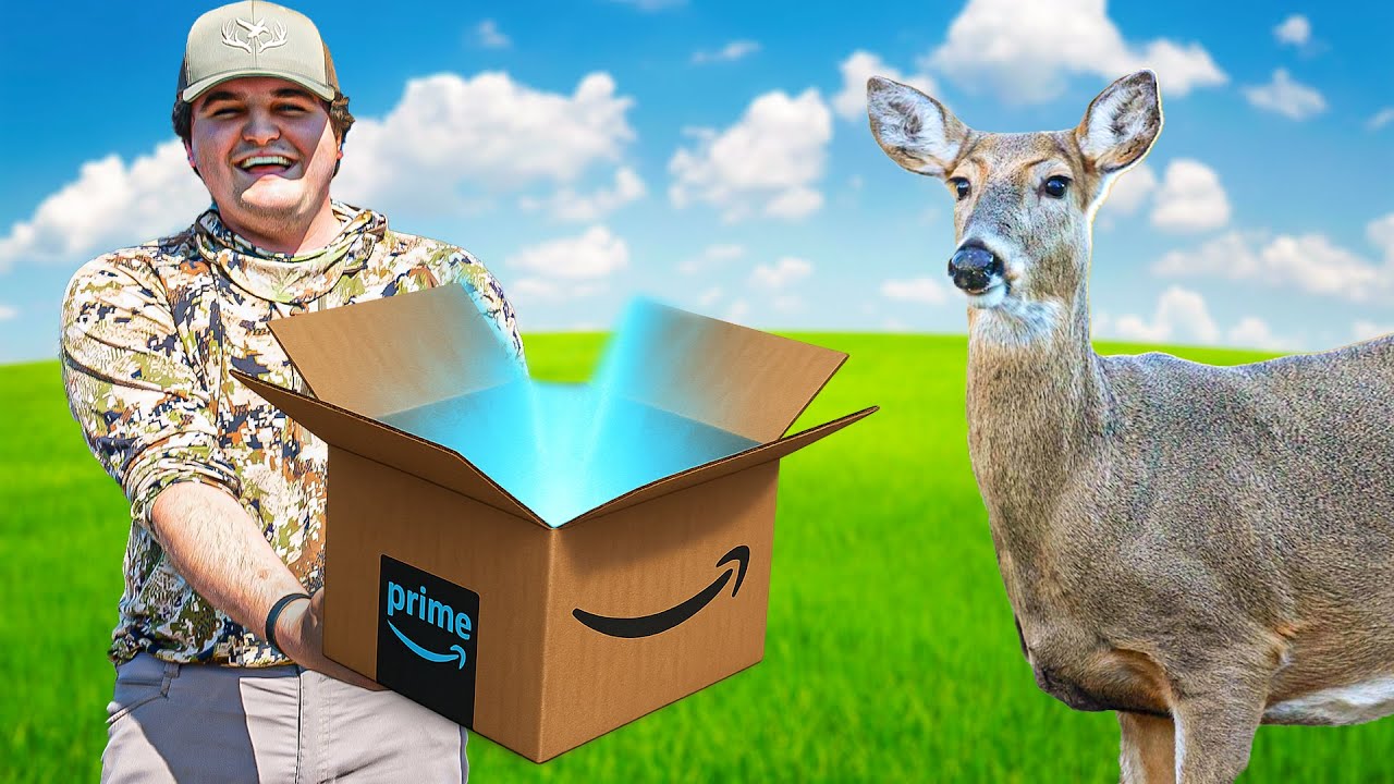 Мы охотились, используя только ДЕШЕВОЕ снаряжение Amazon Prime!