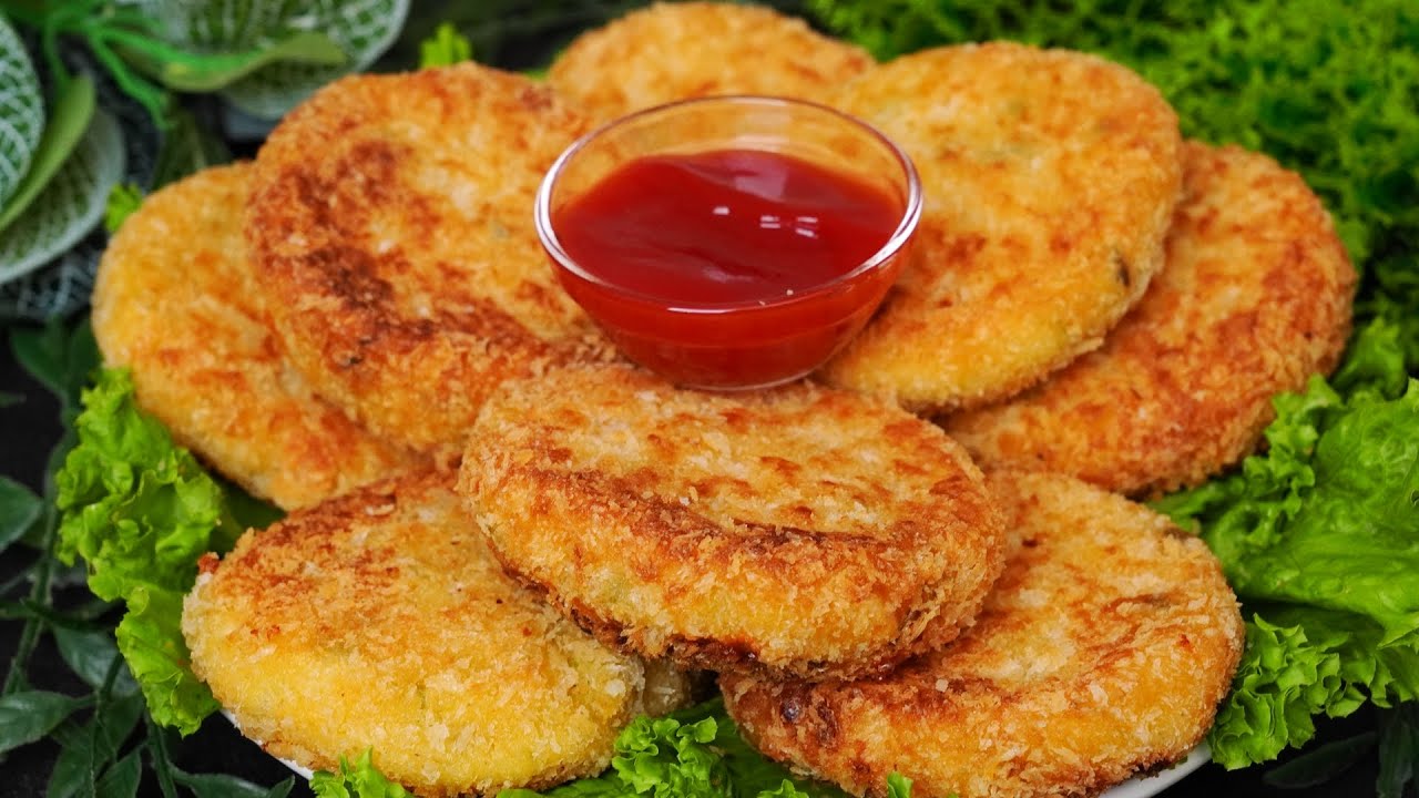 Crispy Golden Potato Cabbage Patties &ndash; So Easy, So Addictive! | Mommy Old Recipes