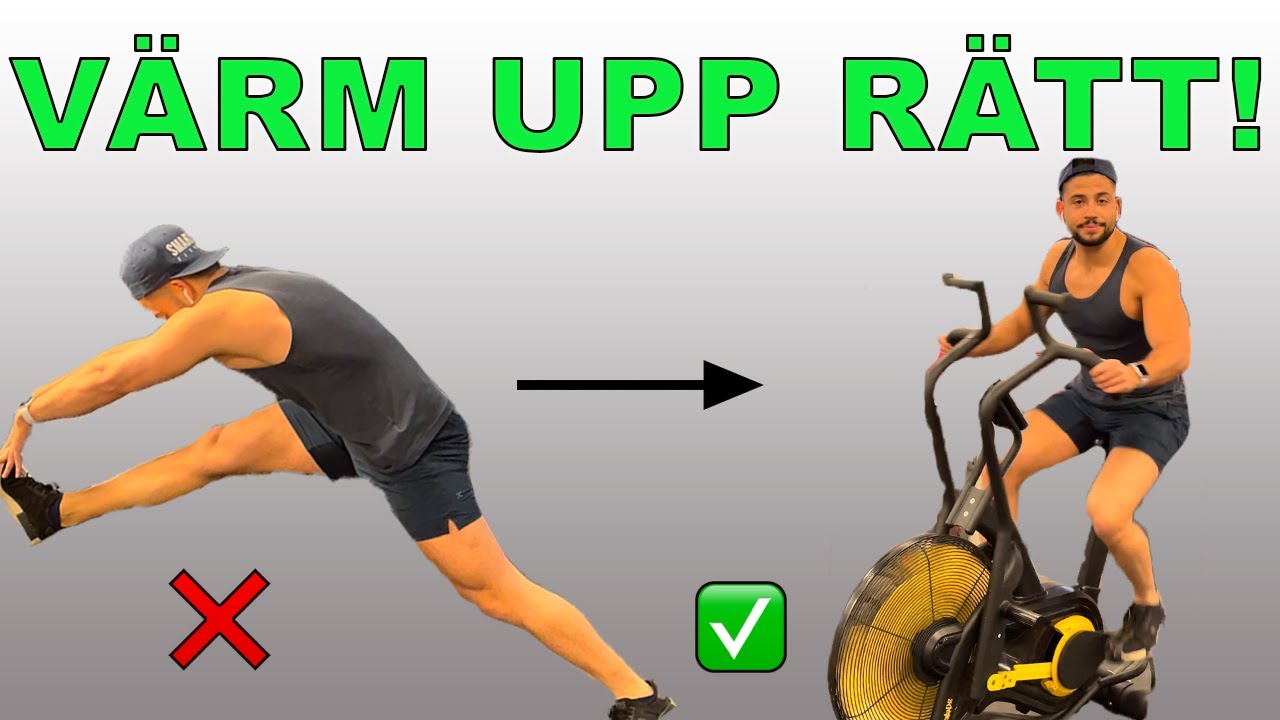 HUR DU VÄRMER UPP FÖR ÖKAD PRESTATION (Undvik Dessa Misstag!!)