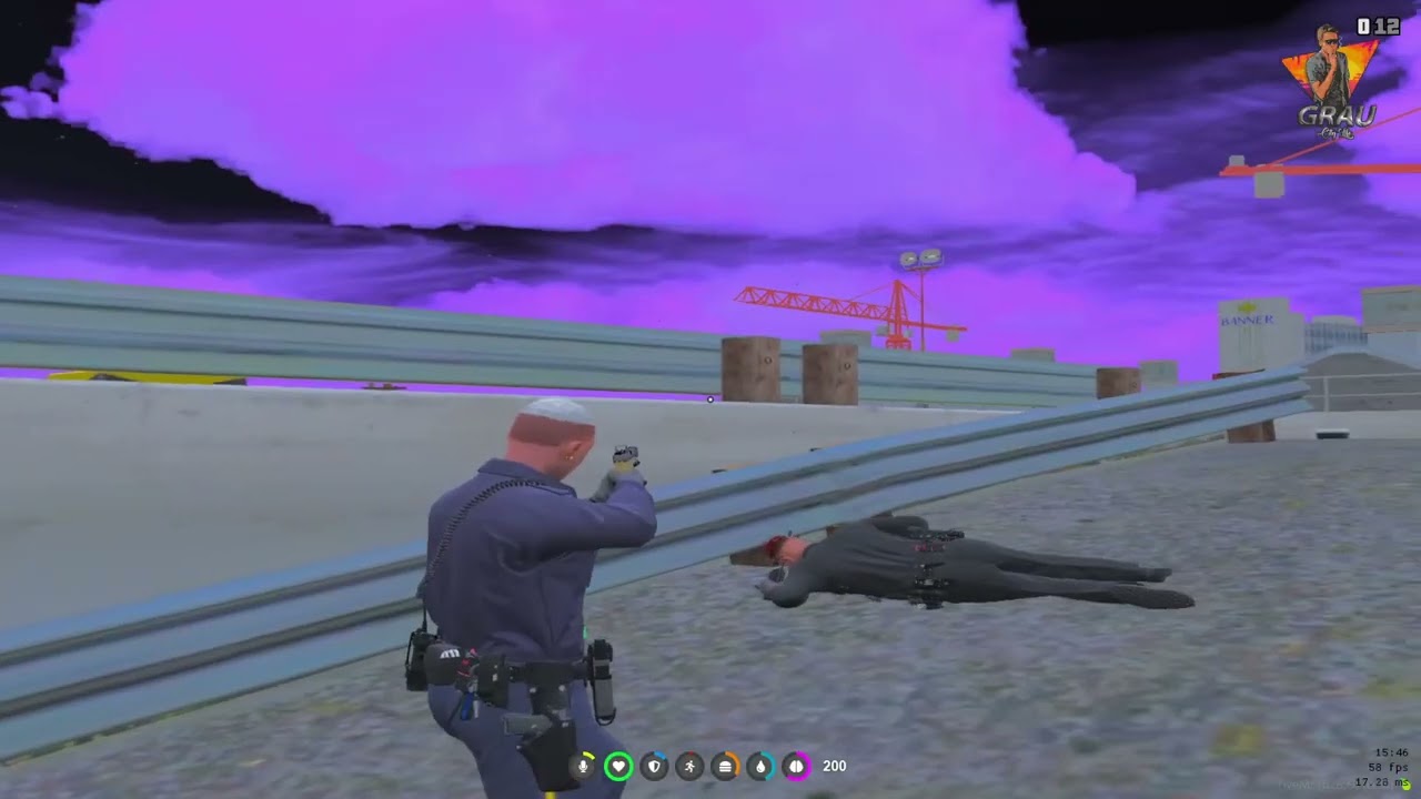 GOLDINO X BORDERLINE | THE MOST ACCUSED POLICEMAN | HIGHLIGHTS #6 | #graucitylife #pvpmontage
