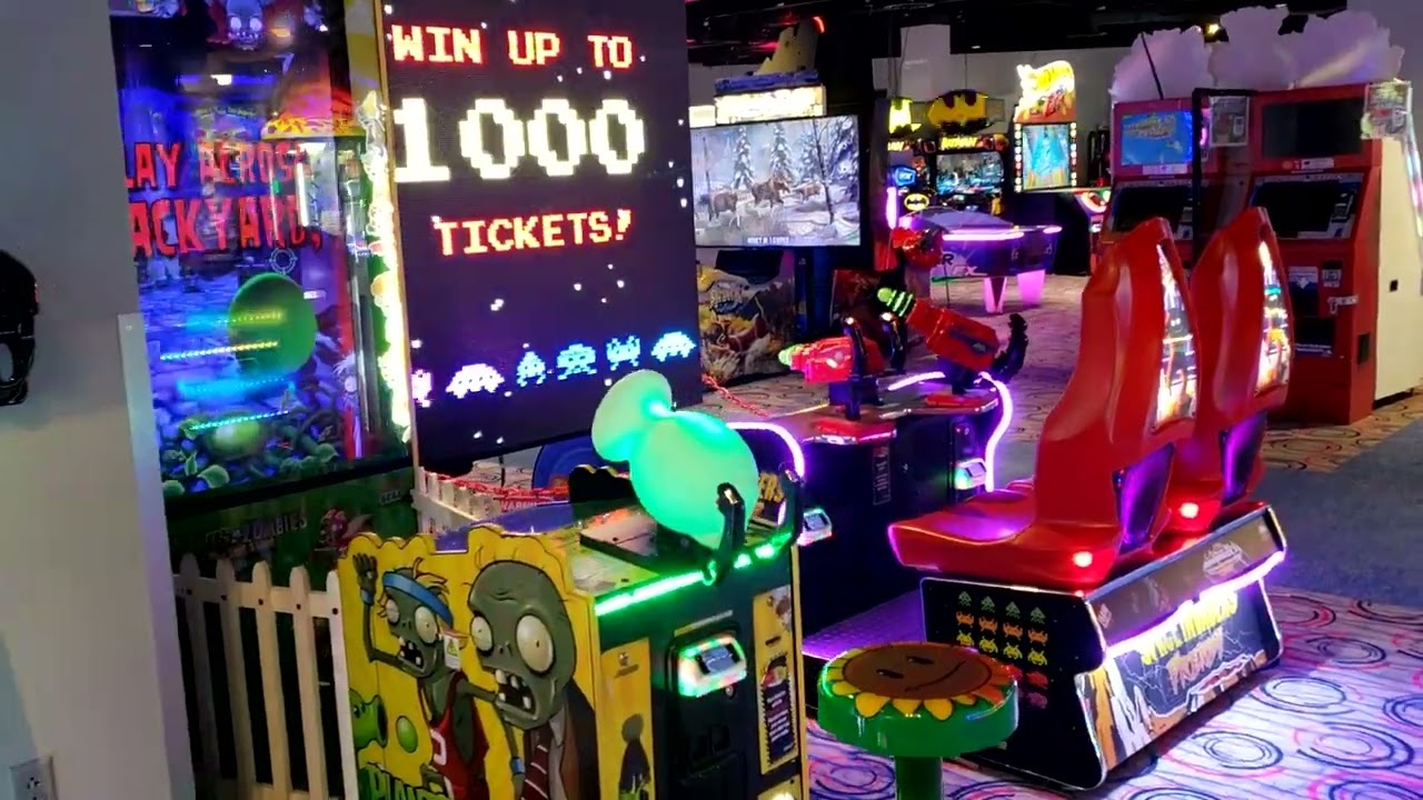 Video Game Arcade Tours - Round One - Round1 (Portland, Maine)