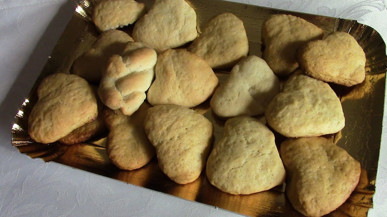BISCOTTI SENZA BURRO E SENZA UOVA / Biscuits without butter and without eggs