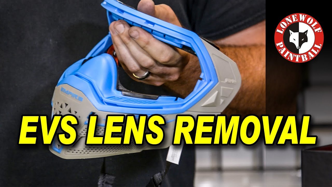 How to change Empire EVS lens | Lone Wolf Paintball Michigan
